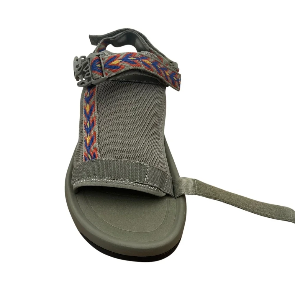 Teva Mens Hurricane Ampsole Sport Outdoor Sandal Size 10 Olive-Green-Blue-Yellow
